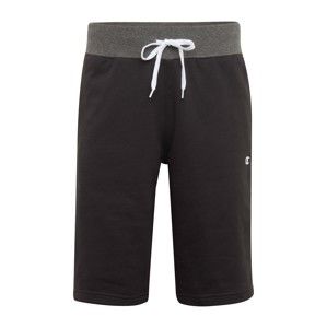 Champion Authentic Athletic Apparel Kalhoty 'Long Bermuda'  tmavě šedá / černá