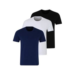 BOSS Pyžamo krátké 'T-Shirt RN 3P'  modrá / černá / bílá