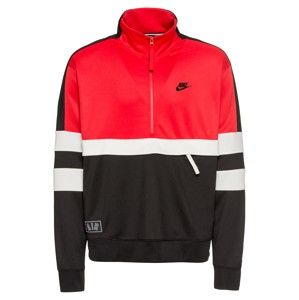 Nike Sportswear Mikina  krémová / červená / černá