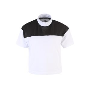 MOROTAI Funkční tričko 'NAKA WB Mesh Tee'  černá / bílá