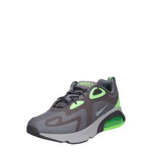 Nike Sportswear Tenisky 'AIR MAX 200 WTR'  kouřově šedá / svítivě zelená