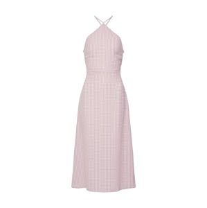 Fashion Union Šaty 'BAYBEE'  růžová / bílá