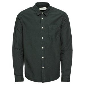 Pier One Košile 'GMD Poplin Shirt'  zelená