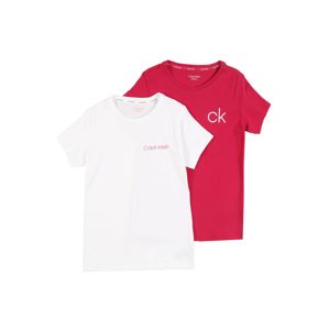 Calvin Klein Underwear Noční košilka  pink / bílá