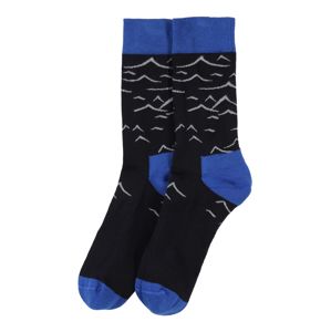 Bleed Clothing Ponožky 'Mountain'  námořnická modř / šedá