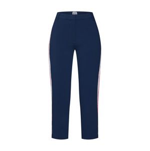 Tommy Jeans Chino kalhoty  námořnická modř / červená / bílá