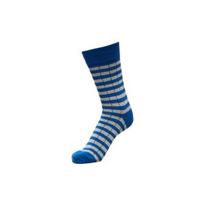 SELECTED Ponožky  modrá / světle šedá / námořnická modř
