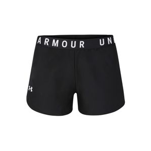 UNDER ARMOUR Sportovní kalhoty 'Play Up Shorts 3.0'  bílá / černá