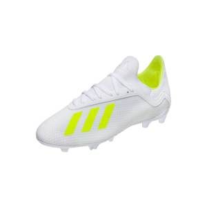 ADIDAS PERFORMANCE Sportovní boty 'X 18.3 FG'  svítivě žlutá / bílá