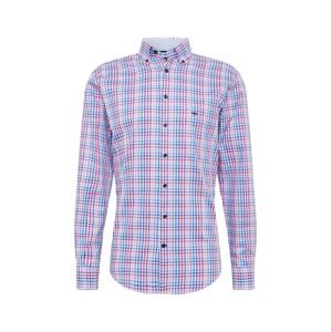 FYNCH-HATTON Košile 'sleeve casual fit'  modrá / růžová
