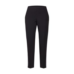 OPUS Kalhoty 'Edira solid stripe ROS'  bílá / černá