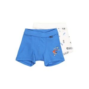 SCHIESSER Spodní prádlo '2pack Shorts'  kobaltová modř / bílá