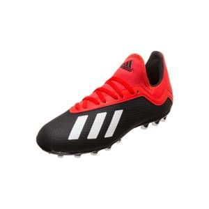 ADIDAS PERFORMANCE Sportovní boty 'X 18.3 AG'  červená / černá / bílá