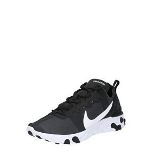Nike Sportswear Tenisky 'NIKE REACT 55'  černá / bílá