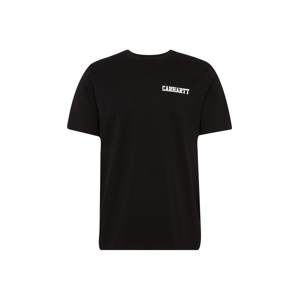 Carhartt WIP Tričko 'S/S College Script T-Shirt'  černá