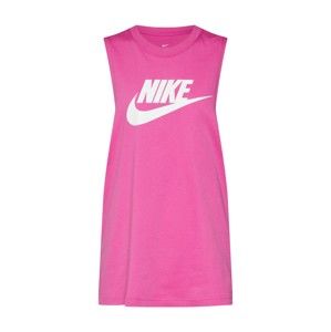 Nike Sportswear Top  pink / bílá