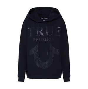 True Religion Mikina 'CHRYSTAL HORSESHOE'  černá