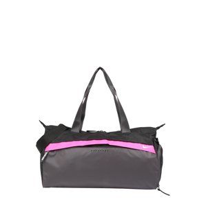 NIKE Sportovní taška 'Radiate'  šedá / pink / černá