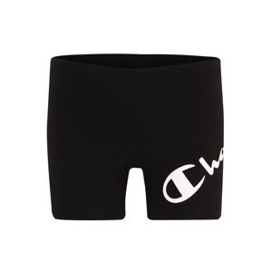 Champion Authentic Athletic Apparel Sportovní kalhoty 'Fit'  černá / bílá