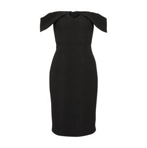 Bardot Koktejlové šaty 'EVA SNAKE'  černá