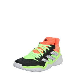 ADIDAS PERFORMANCE Sportovní boty 'Harden Stepback'  svítivě zelená / svítivě oranžová