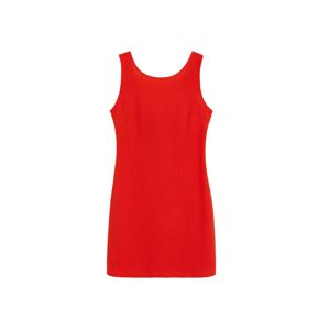 MANGO Pouzdrové šaty  červená