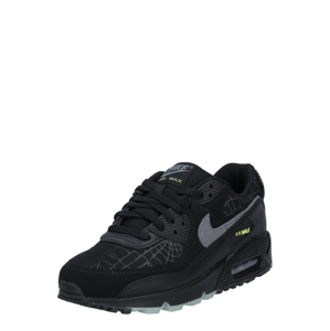 Nike Sportswear Tenisky 'Air Max 90'  černá / šedá / žlutá