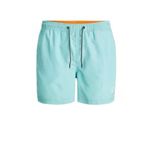 JACK & JONES Plavecké šortky 'Bali'  aqua modrá