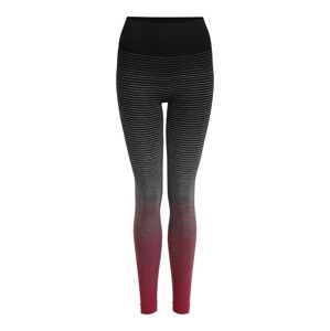 Marika Sportovní kalhoty  tmavě šedá / pink / černá