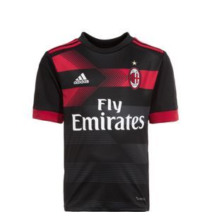 ADIDAS PERFORMANCE Funkční tričko 'AC Mailand Trikot 3rd 2017/2018'  červená / černá