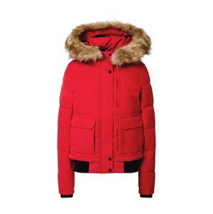 Superdry Zimní bunda  světle červená