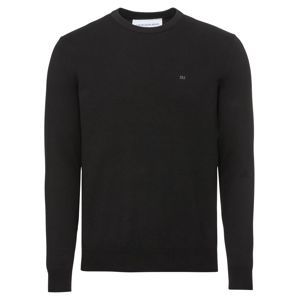 Calvin Klein Jeans Svetr 'CKJ CHEST LOGO SWEATER'  černá