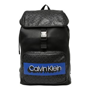 Calvin Klein Batoh 'CK MONO BACKPACK W FLAP'  černá