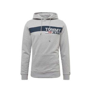 Tommy Jeans Mikina 'Essential Graphic'  tmavě modrá / šedá