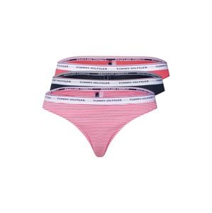 Tommy Hilfiger Underwear Tanga 'Thong'  námořnická modř / růžová / červená