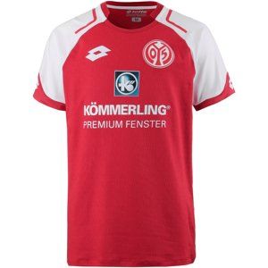 LOTTO Trikot '1. FSV Mainz 05'  červená / bílá