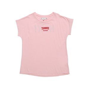 TOMMY HILFIGER Tričko  pink / růžová