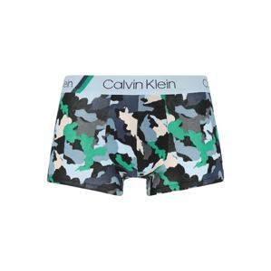 Calvin Klein Underwear Boxerky 'TRUNK'  zelená / černá / bílá