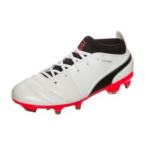 PUMA Sportovní boty 'ONE 17.3 FG'  svítivě červená / černá / bílá