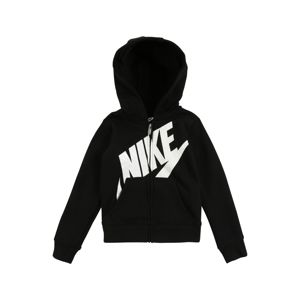 Nike Sportswear Mikina s kapucí 'FUTURA FLEECE FULL ZIP HOODIE'  černá