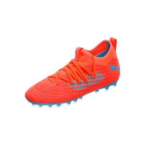 PUMA Sportovní boty 'Future 19.3 NETFIT MG'  nebeská modř / oranžově červená