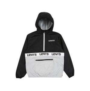 LEVI'S Přechodná bunda  černá / šedá / bílá
