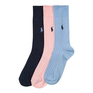 POLO RALPH LAUREN Ponožky  námořnická modř / světlemodrá / pink