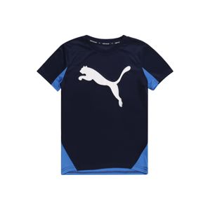 PUMA Funkční tričko 'Cat Graphic Poly'  námořnická modř