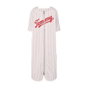 Tommy Jeans Letní šaty 'BASEBALL'  červená / bílá