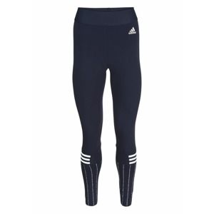 ADIDAS PERFORMANCE Sportovní kalhoty 'SOLID PRINT TIGHT'  marine modrá