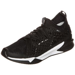 PUMA Sportovní boty 'Ignite XT Netfit'  černá / bílá