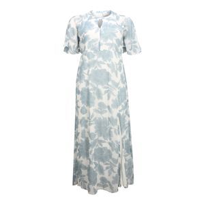 Junarose Letní šaty 'AMIA RISIA'  světlemodrá / bílá