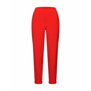 JACQUELINE De YONG Kalhoty 'Iza Solid'  červená / černá / bílá