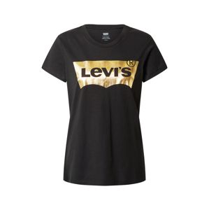 LEVI'S Tričko 'THE PERFECT'  černá / zlatá
